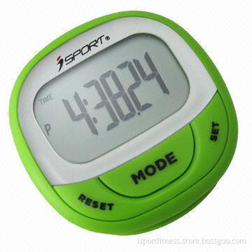 Pedometer for seven days walking data storage
